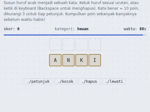 Acak Kata