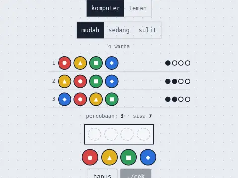 Tebak Kode Warna